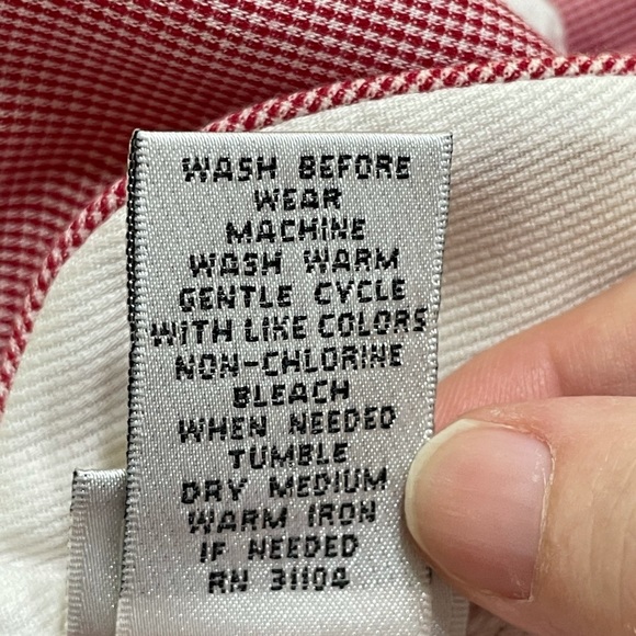 🌟HP🌟 Nursery Rhyme Red Smocked Gingham Dress - Picture 6 of 6